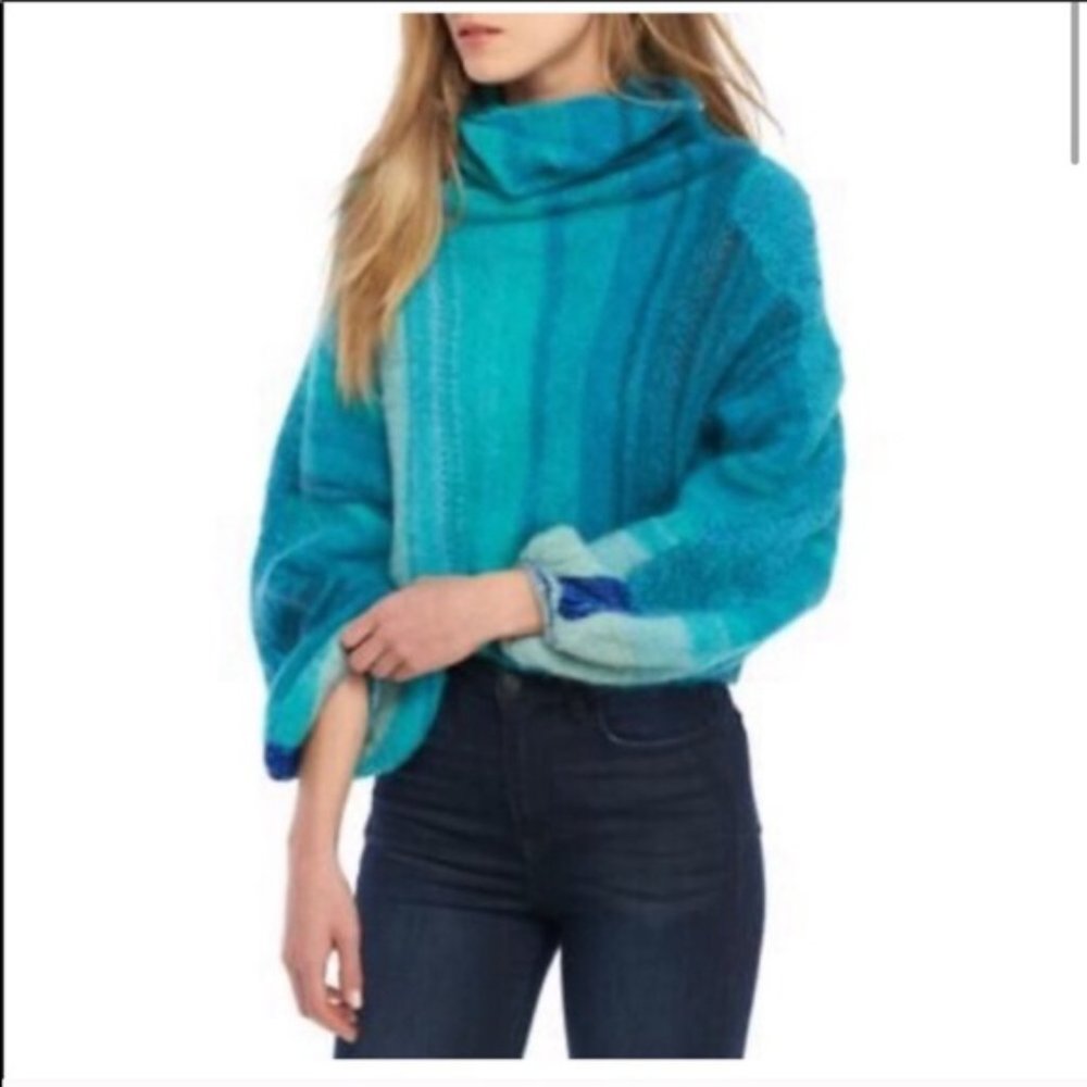 Free People Cloud Kicker Sweater